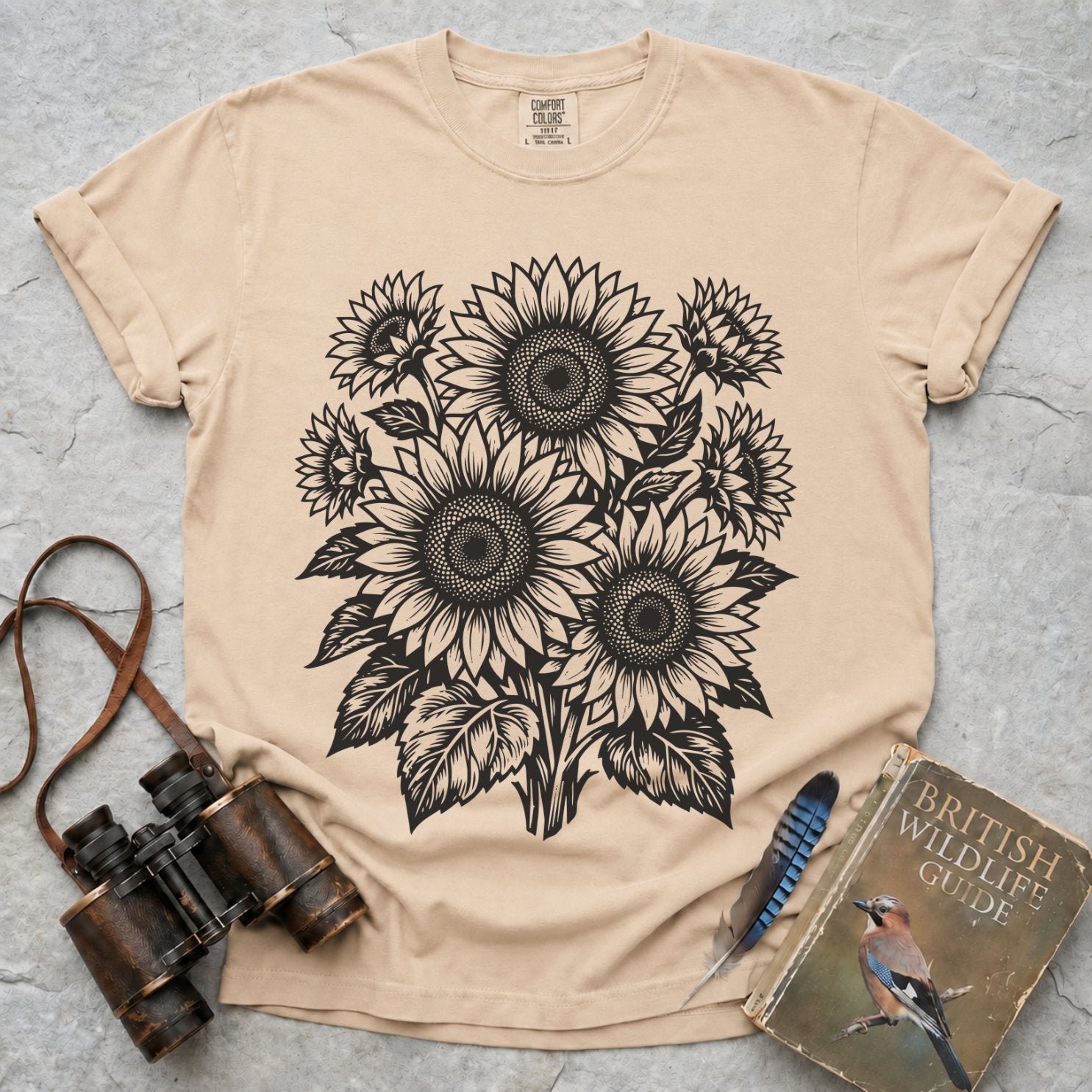 Ornate Sunflowers T-Shirt