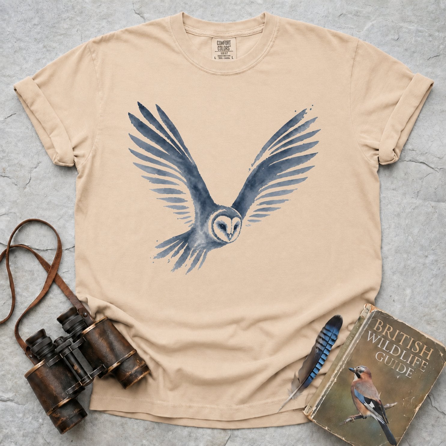 Watercolour Owl T-Shirt