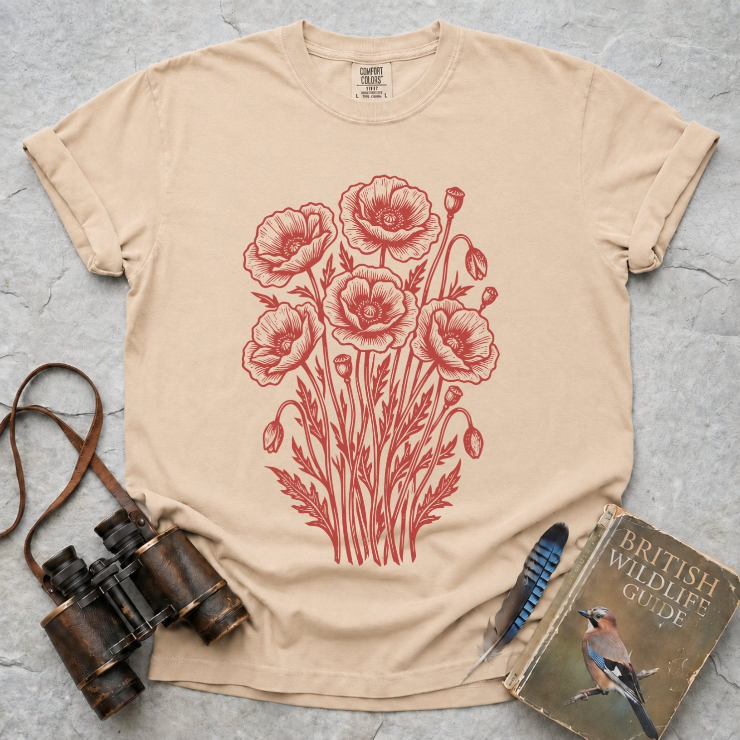 Ornate Poppies T-Shirt