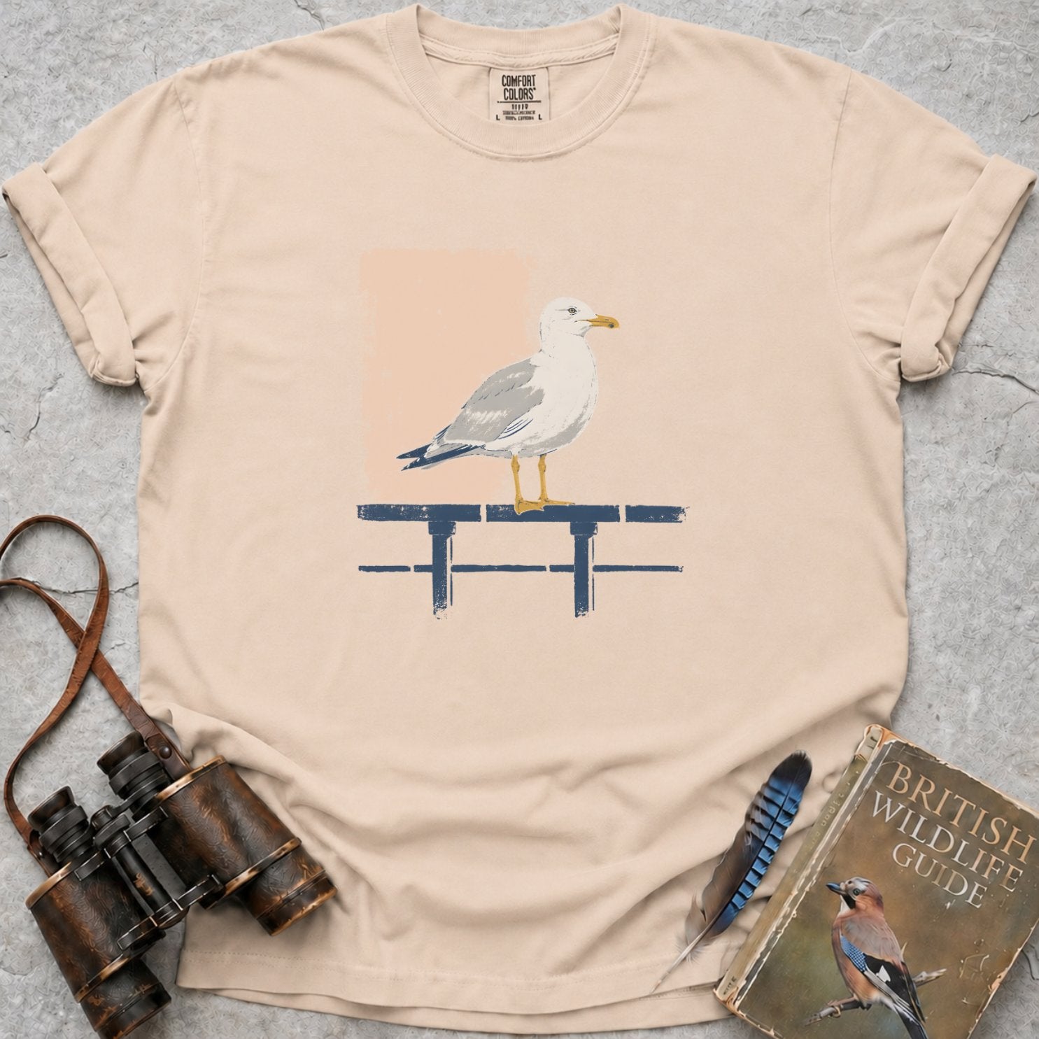 Attentive Seagull T-Shirt