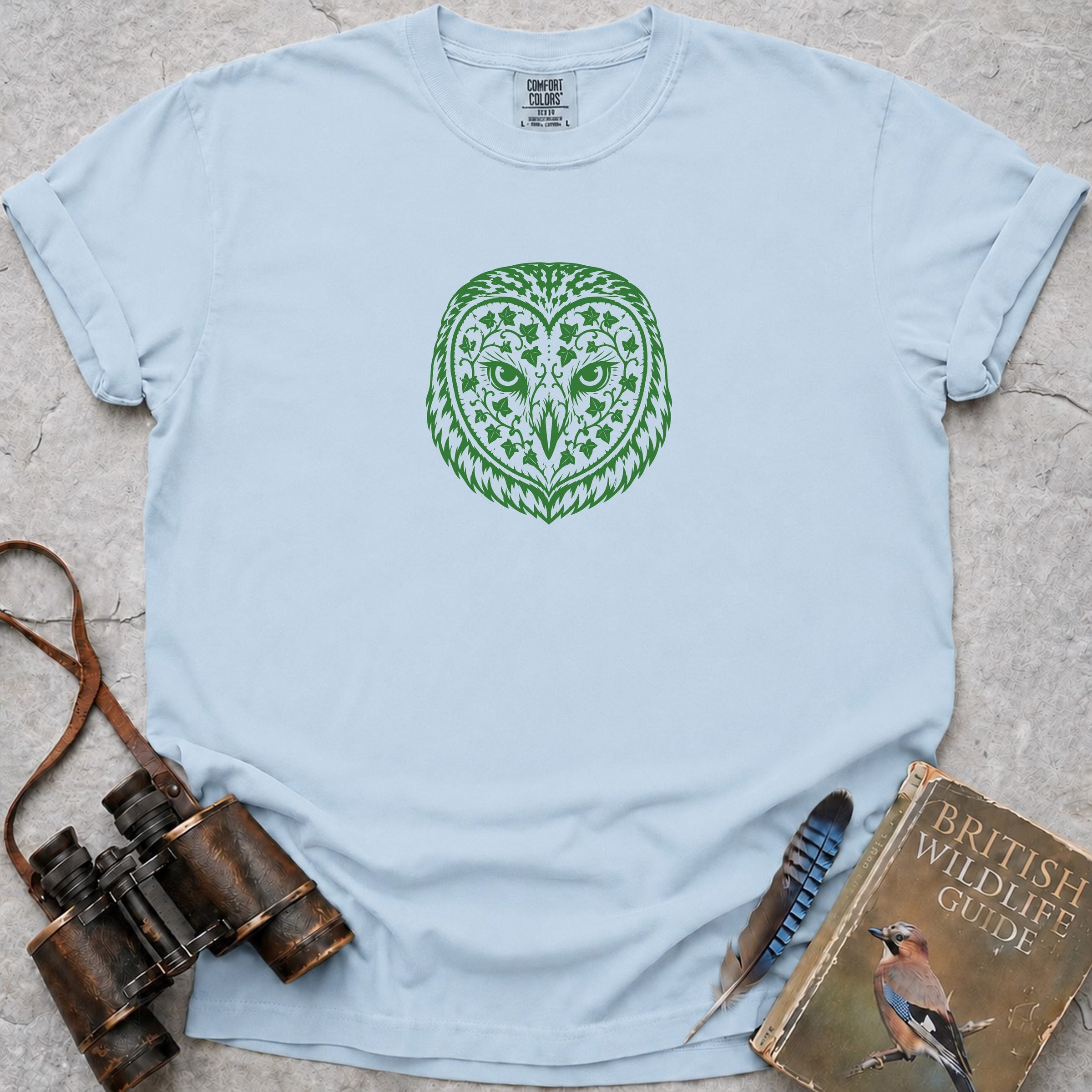 Ivy Owl T-Shirt — chambray