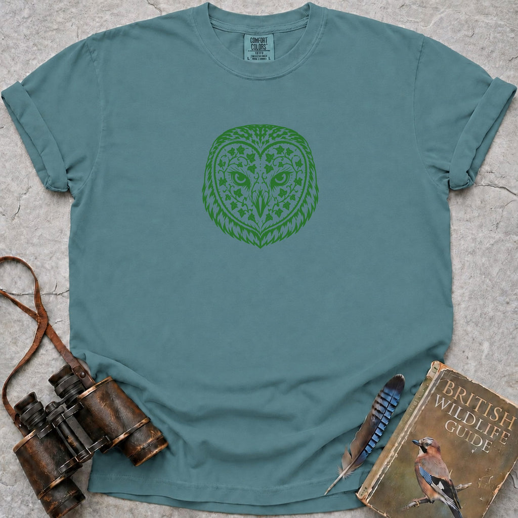 Ivy Owl T-Shirt — seafoam