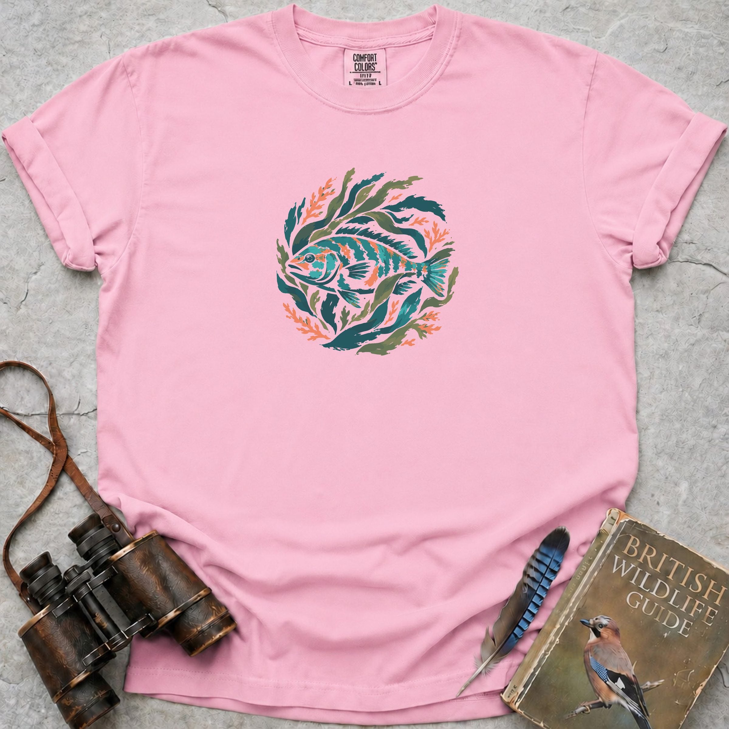 Kelp Cuckoo Wrasse T-Shirt — blossom