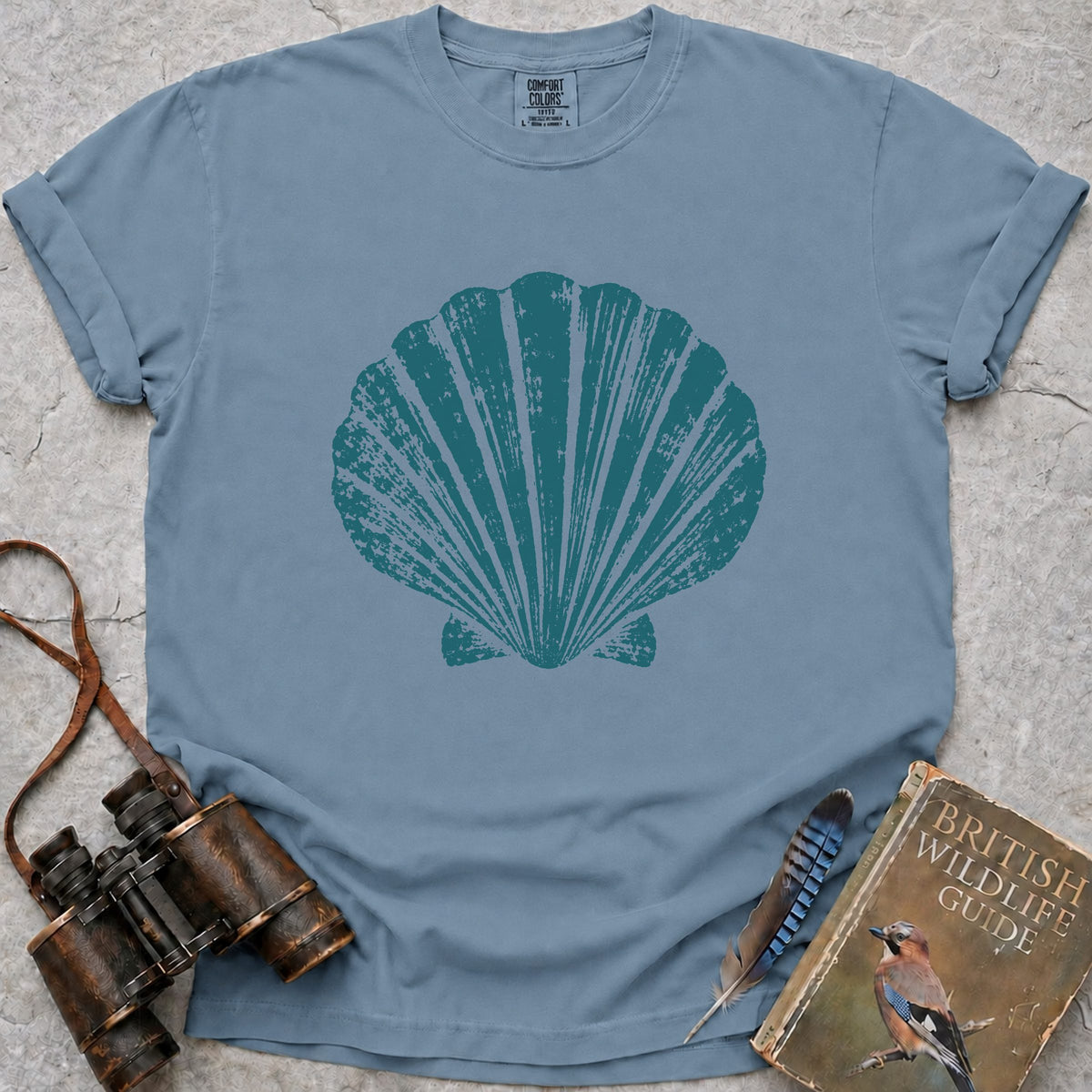 king-scallop-shell — ice blue