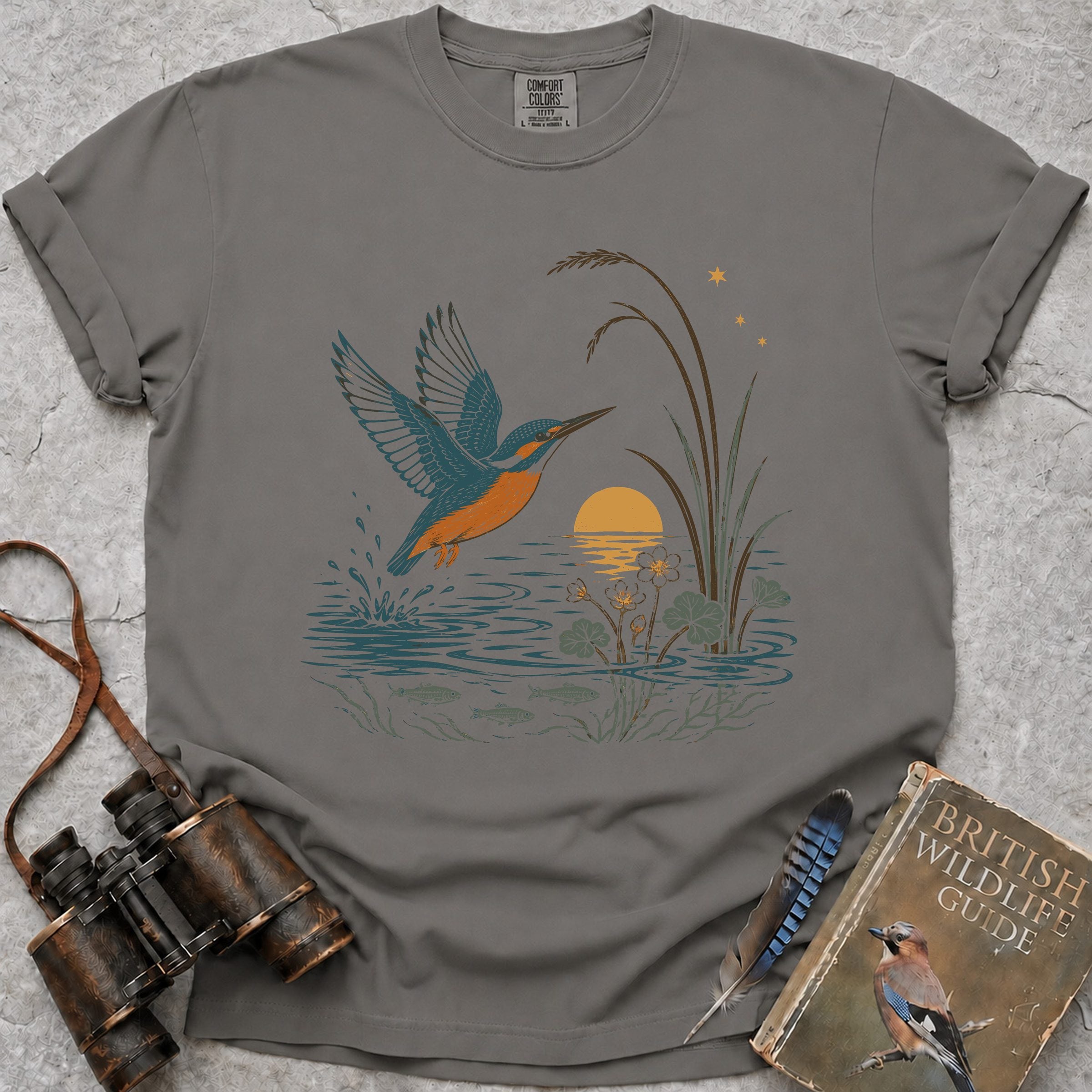 kingfisher-lifting — grey