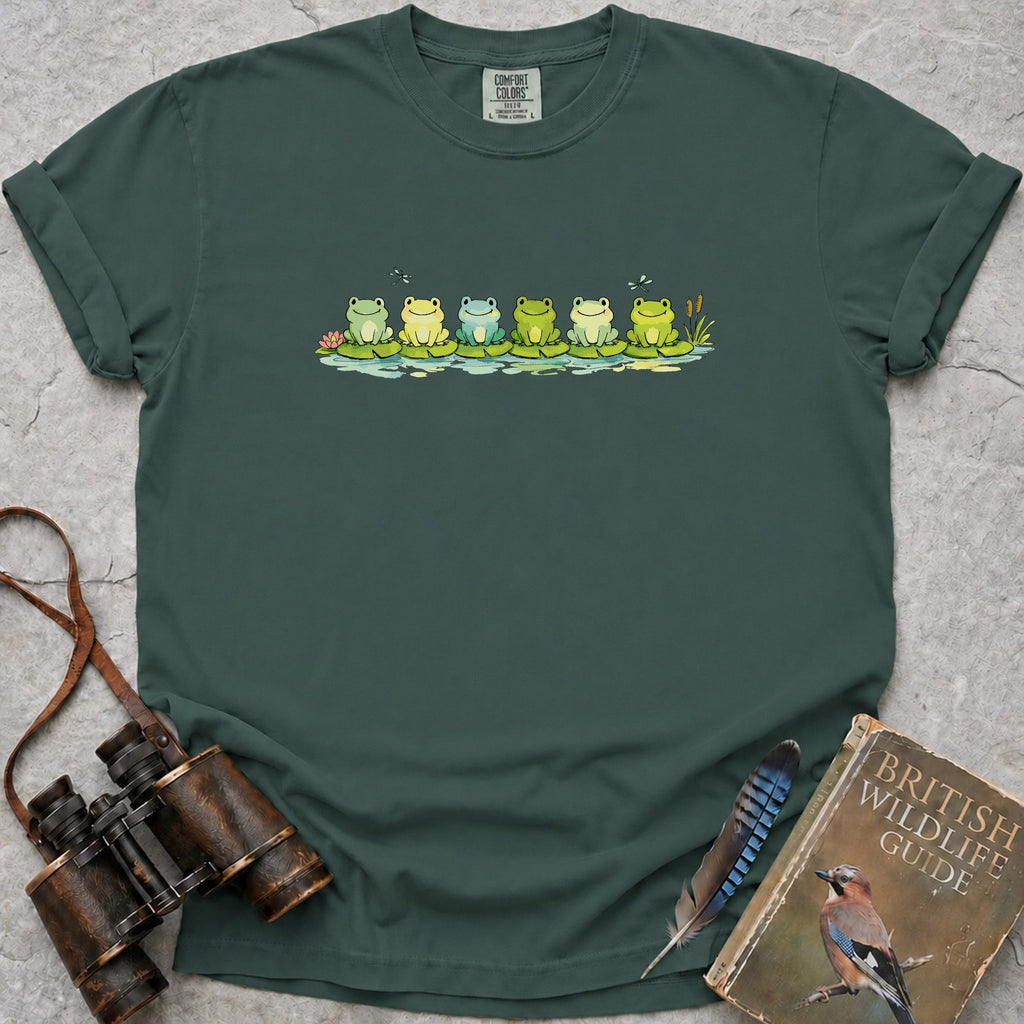 lilypad-frogs-lineup — blue spruce