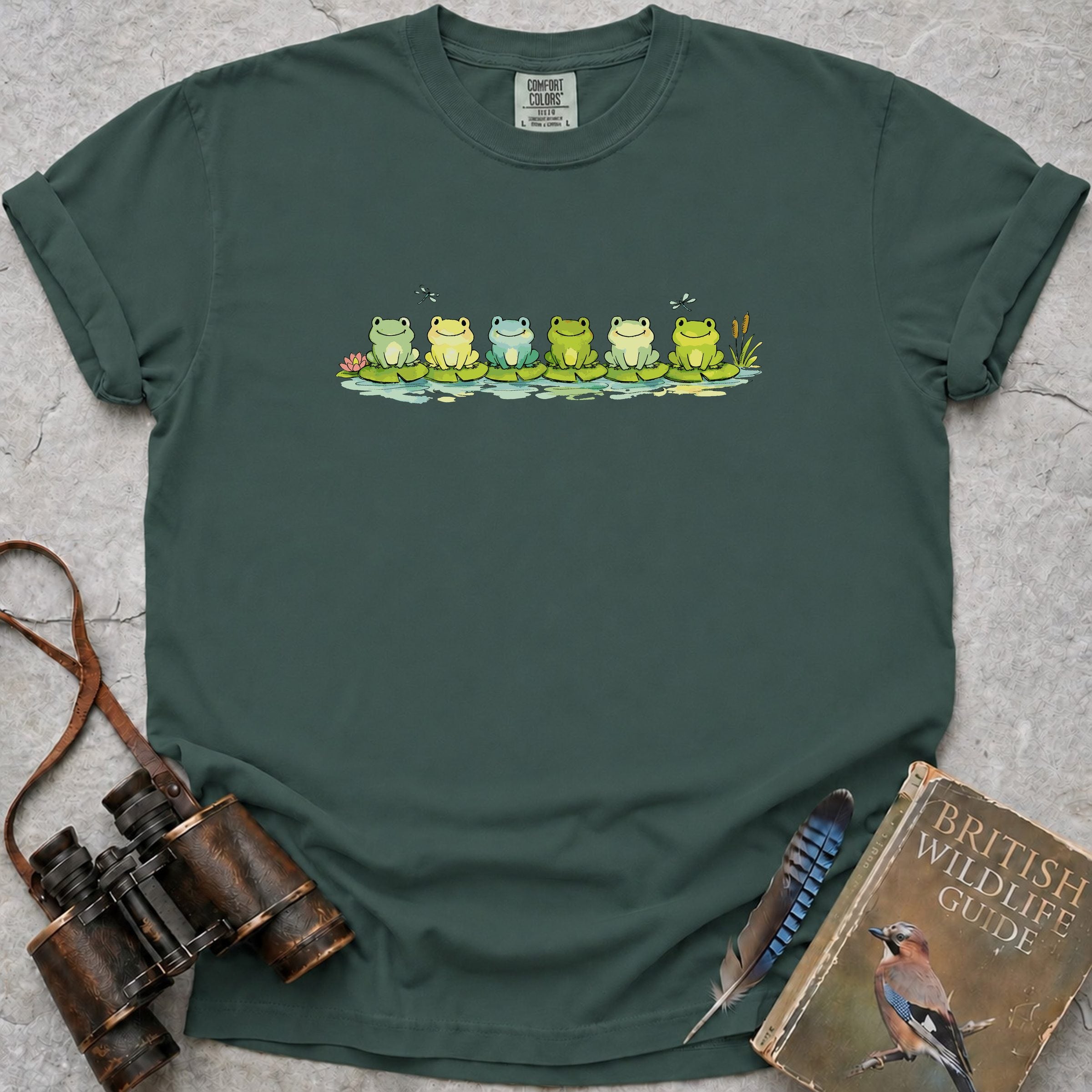 lilypad-frogs-lineup — blue spruce