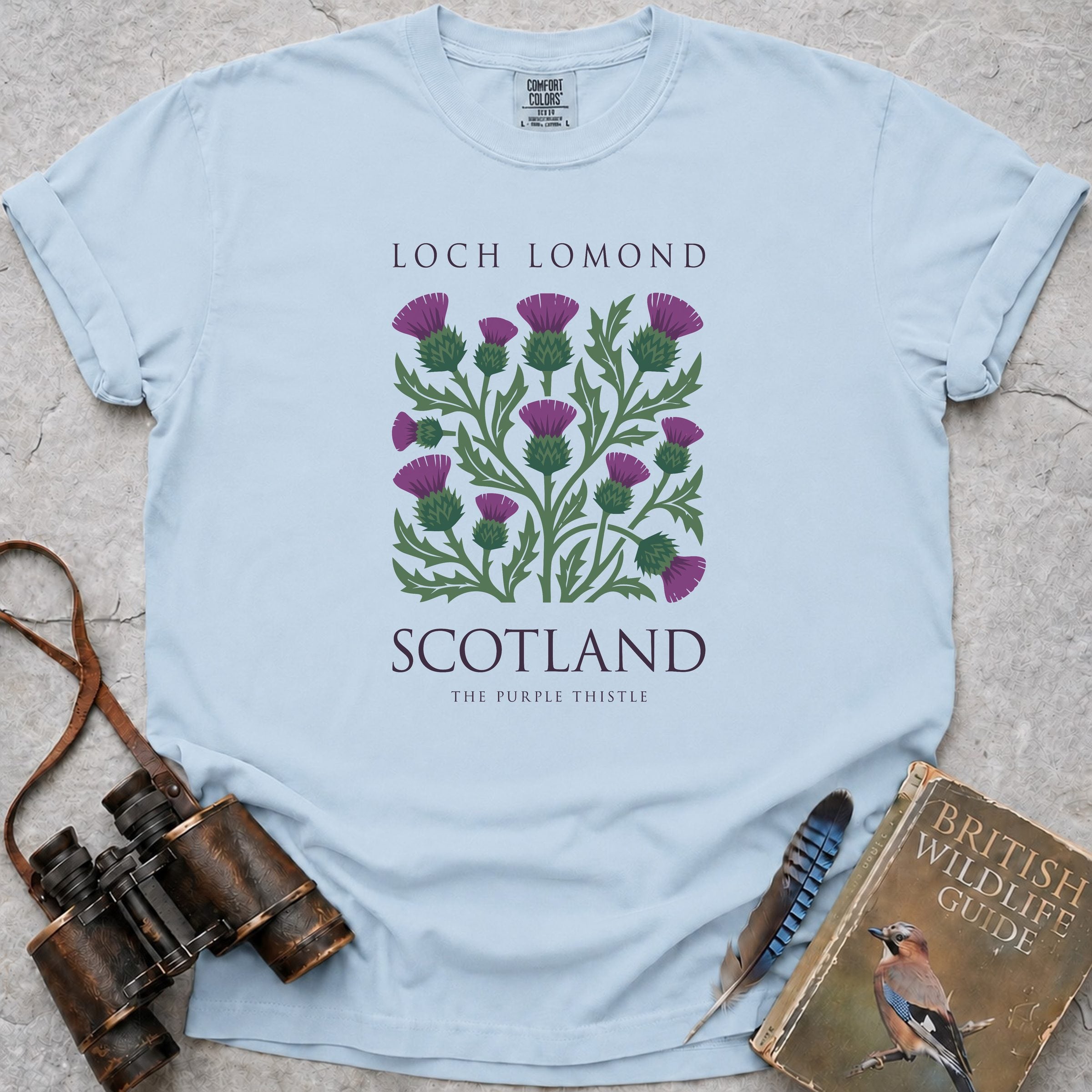 Loch Lomond Scotland T-Shirt — chambray
