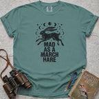 Mad As A March Hare T-Shirt — seafoam