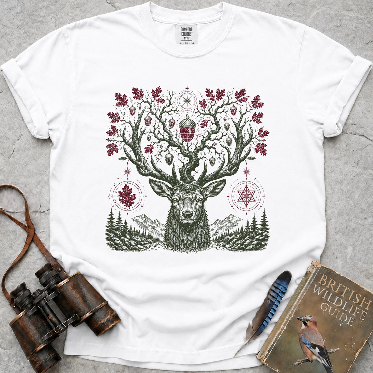 magical-mystical-stag — white