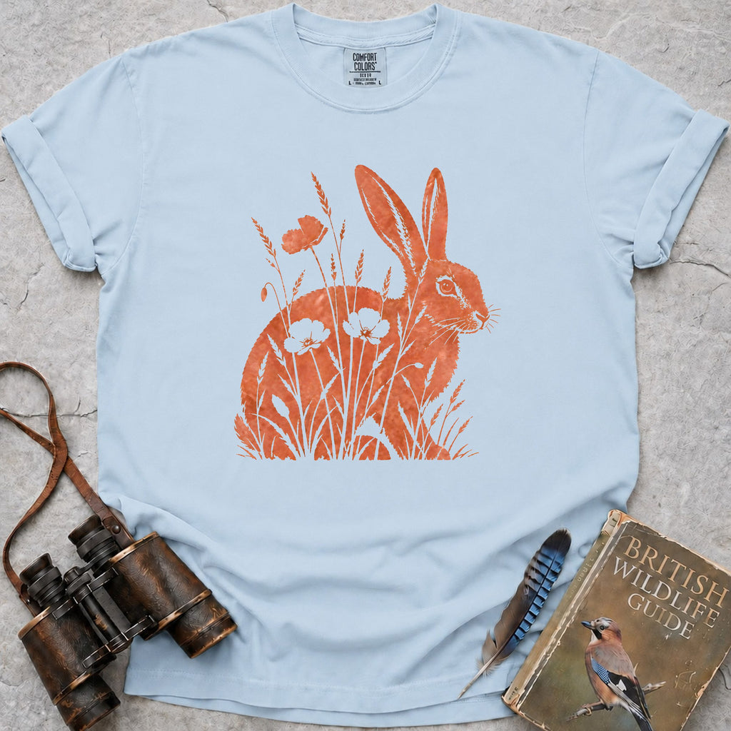 Meadow Hare T-Shirt — chambray