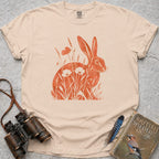 Meadow Hare T-Shirt — ivory