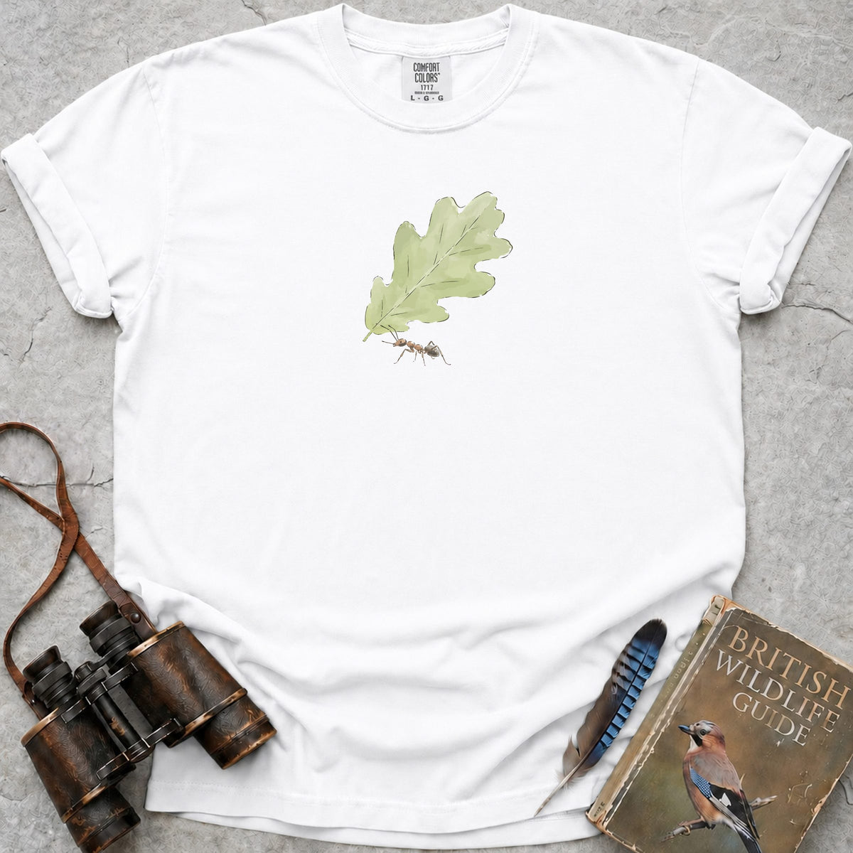Mighty Wood Ant T-Shirt — white