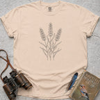 Minimalist Lavender T-Shirt — ivory