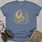 Moonlit Fox T-Shirt — blue jean