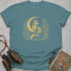 Moonlit Fox T-Shirt — seafoam