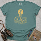 Moonlit Hare T-Shirt — seafoam