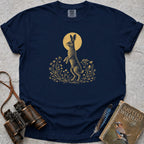 Moonlit Hare T-Shirt — true navy