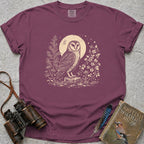 Moonlit Owl T-Shirt — berry