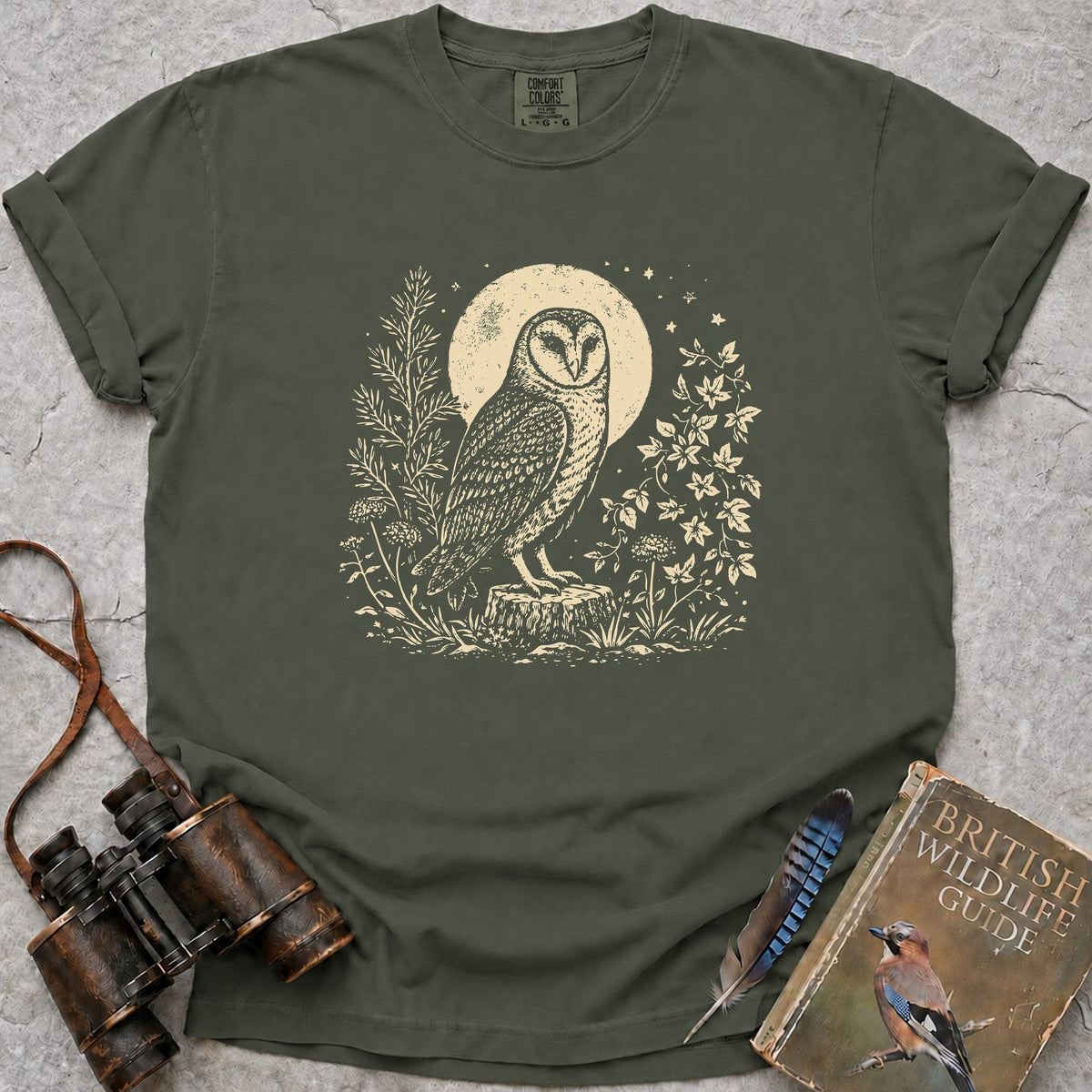 moonlit-owl — moss