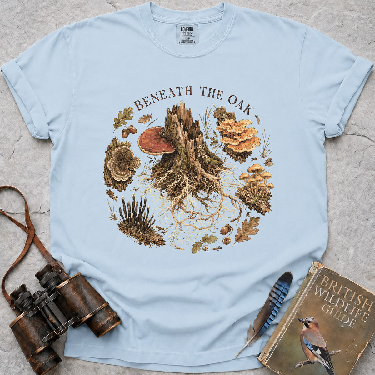 mushrooms-beneath-the-oak — chambray