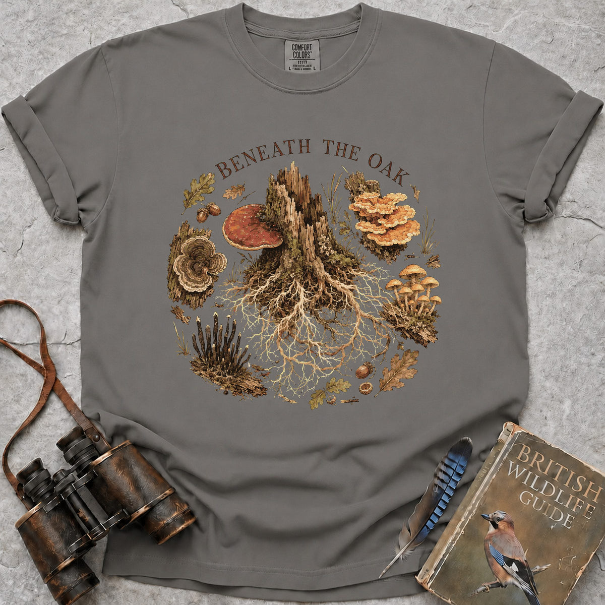 mushrooms-beneath-the-oak — grey