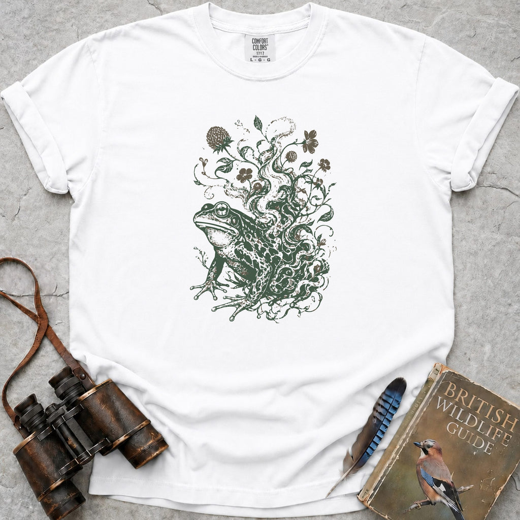 Mystical Frog T-Shirt — white