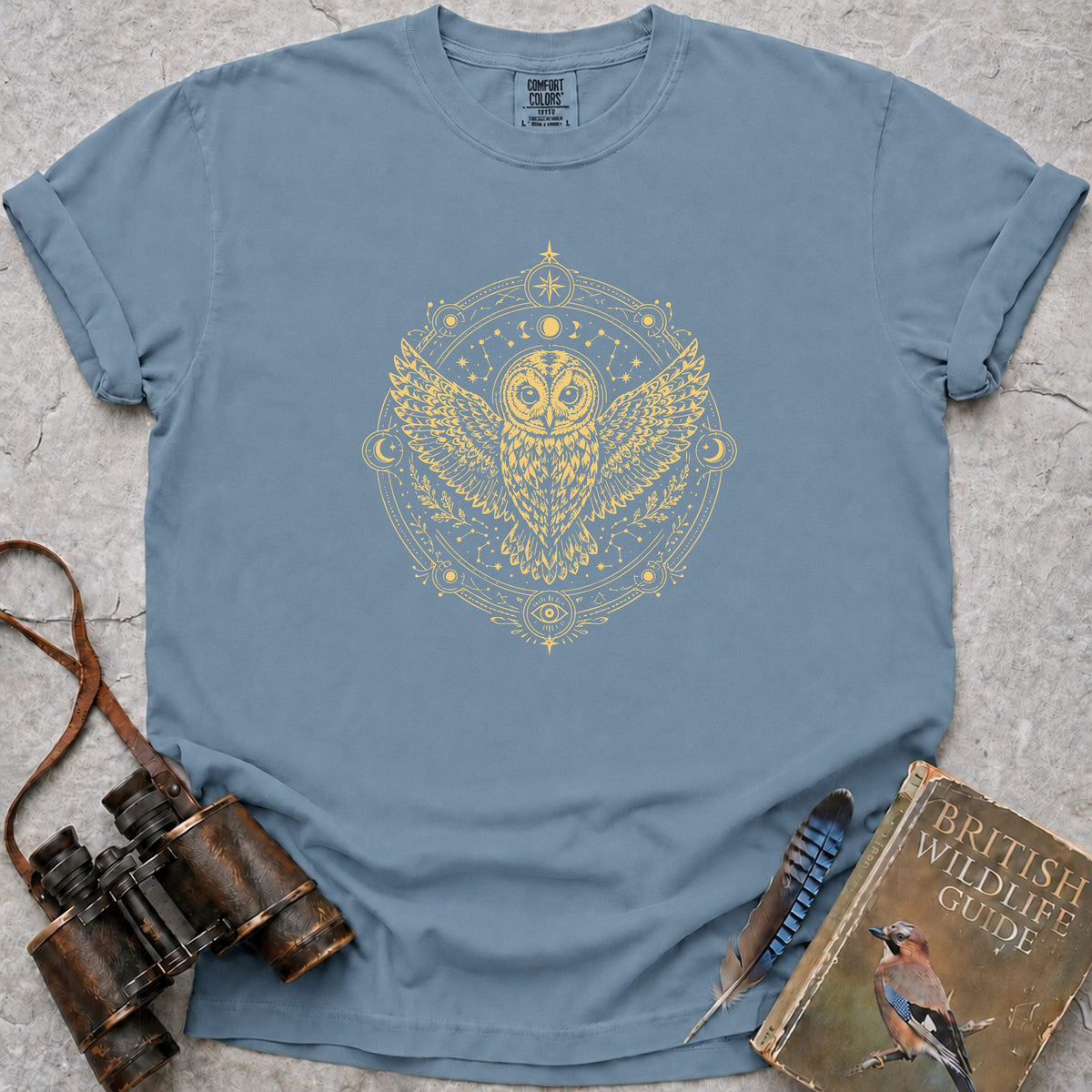 mystical-owl — ice blue