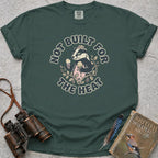 Not Built For The Heat Badger T-Shirt — blue spruce