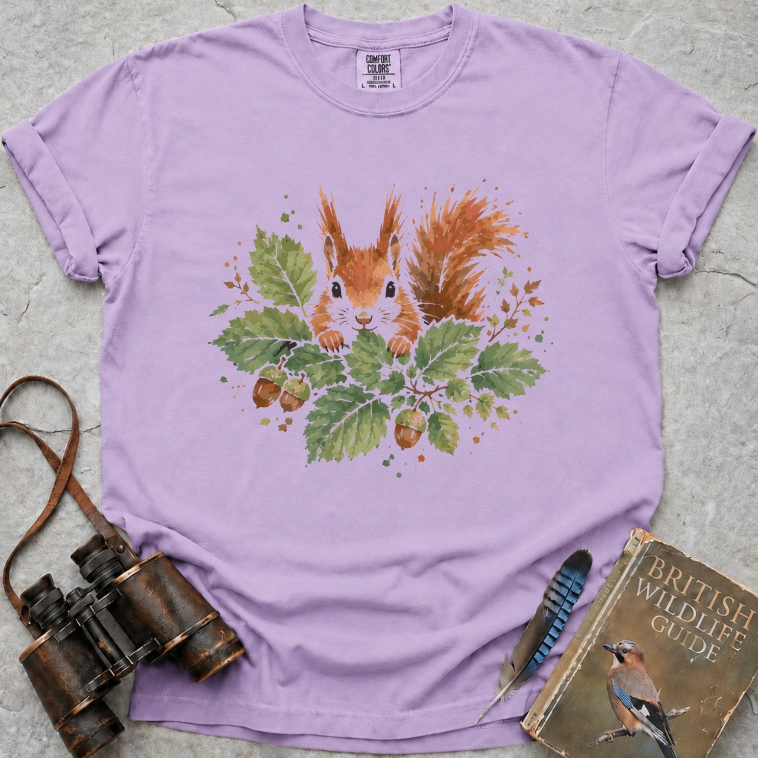Woodland Red Squirrel T-Shirt