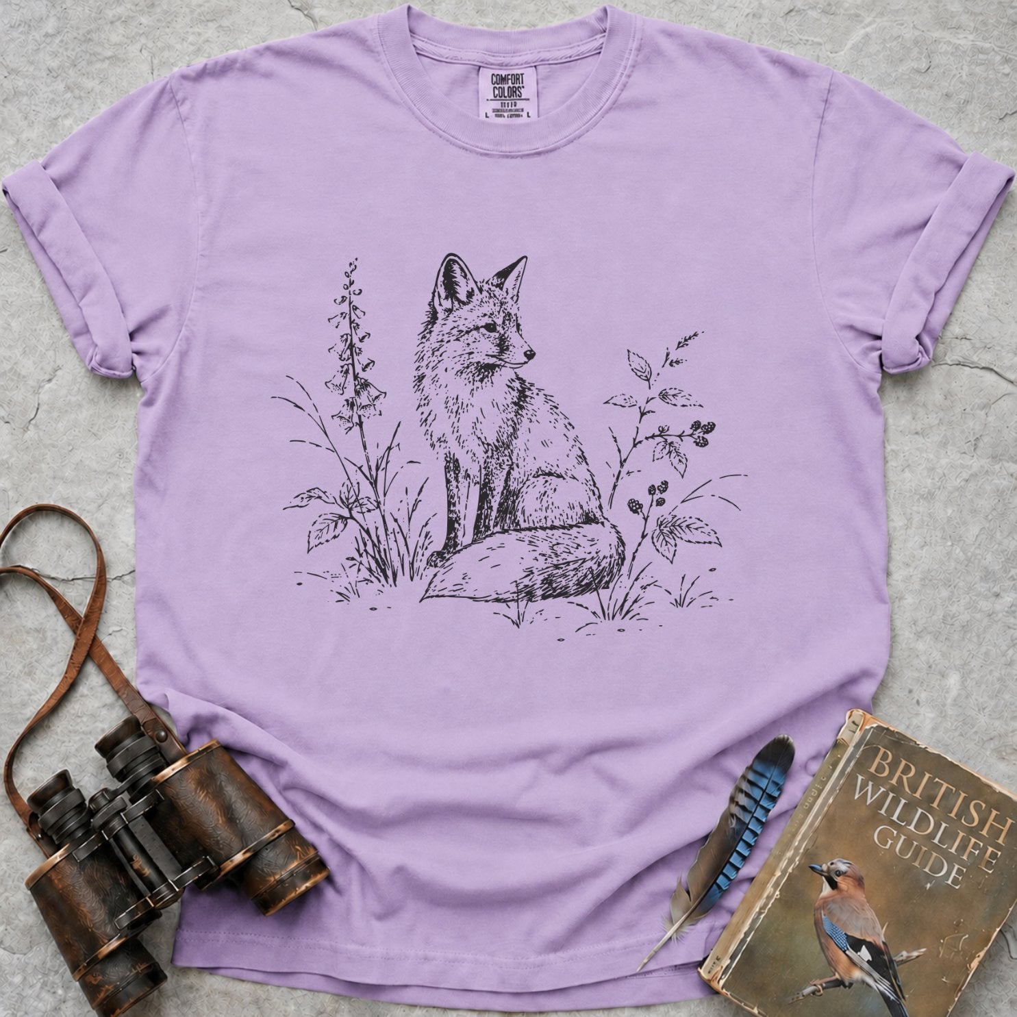 Delicate Woodland Fox T-Shirt
