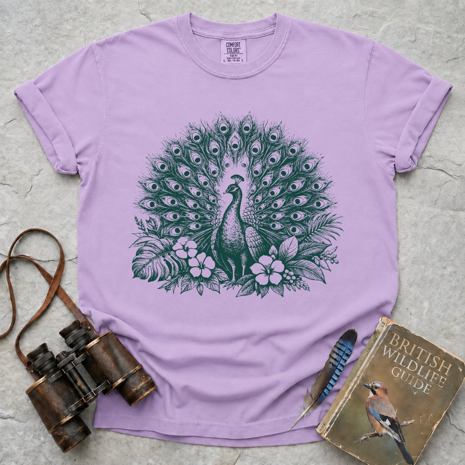 Peacock Bloom T-Shirt