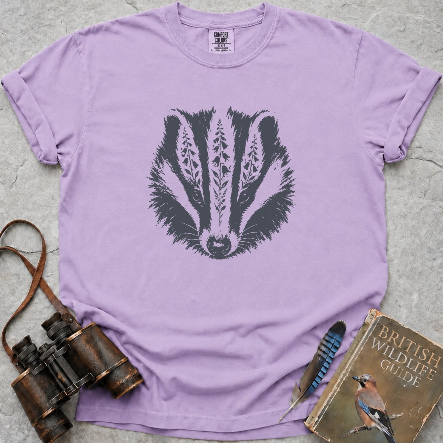 Bluebell Badger T-Shirt