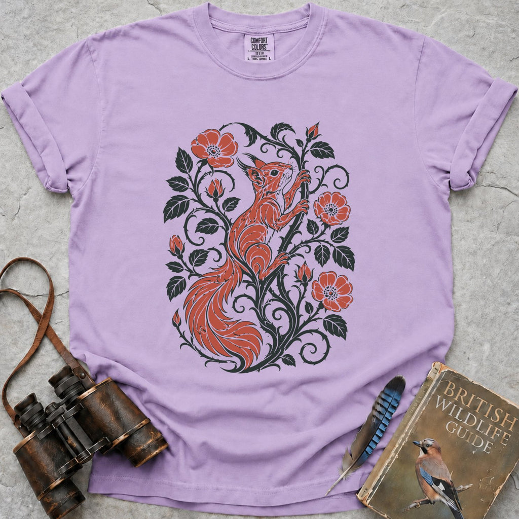 Folk Art Squirrel T-Shirt