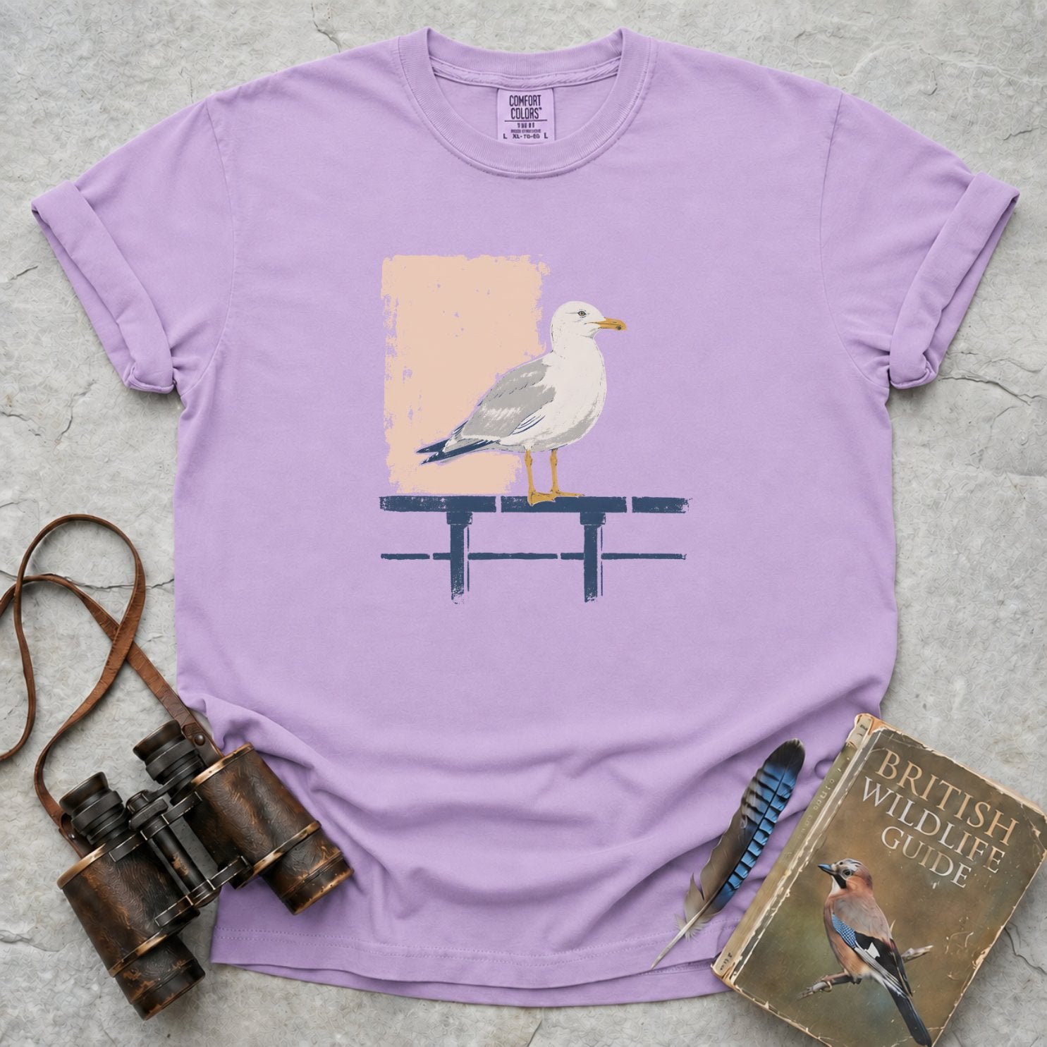 Attentive Seagull T-Shirt