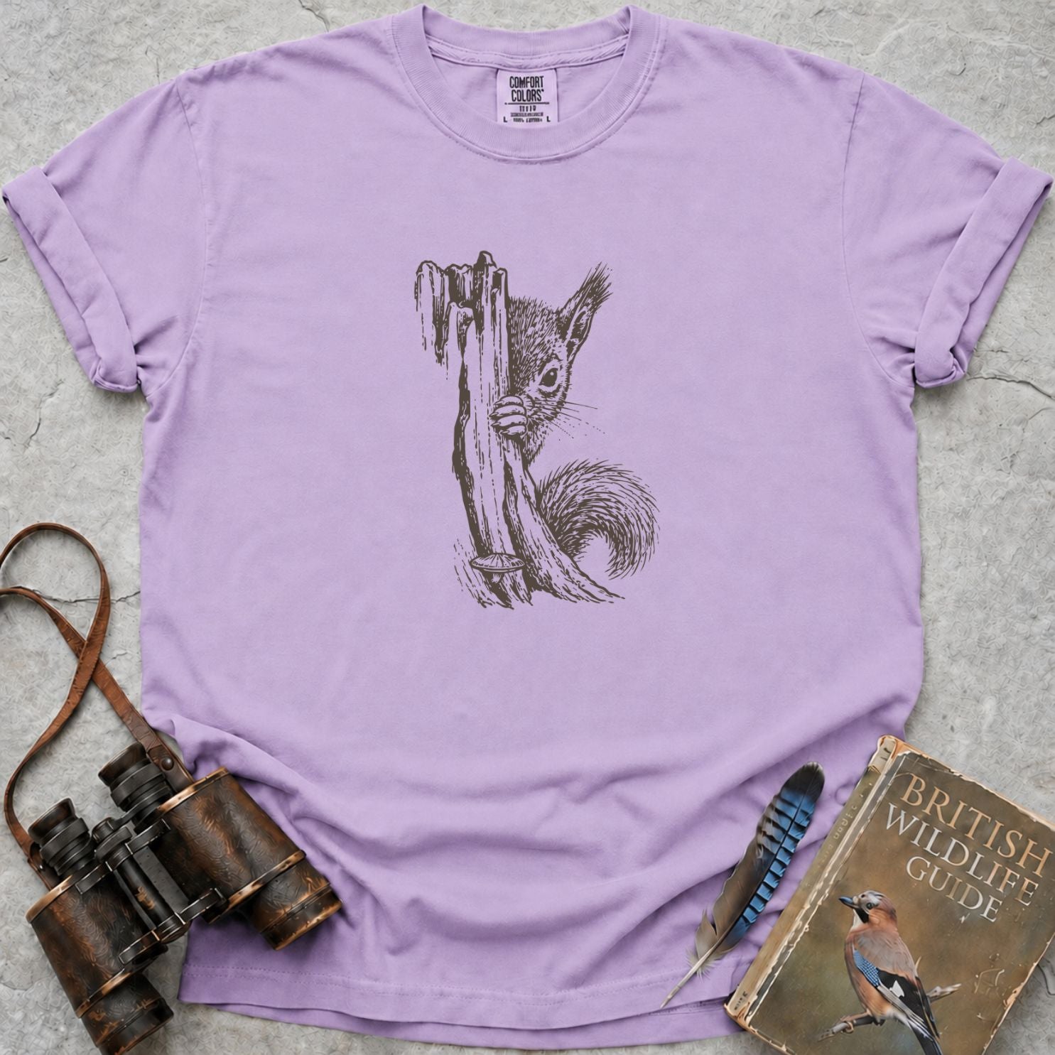 Peeping Squirrel T-Shirt