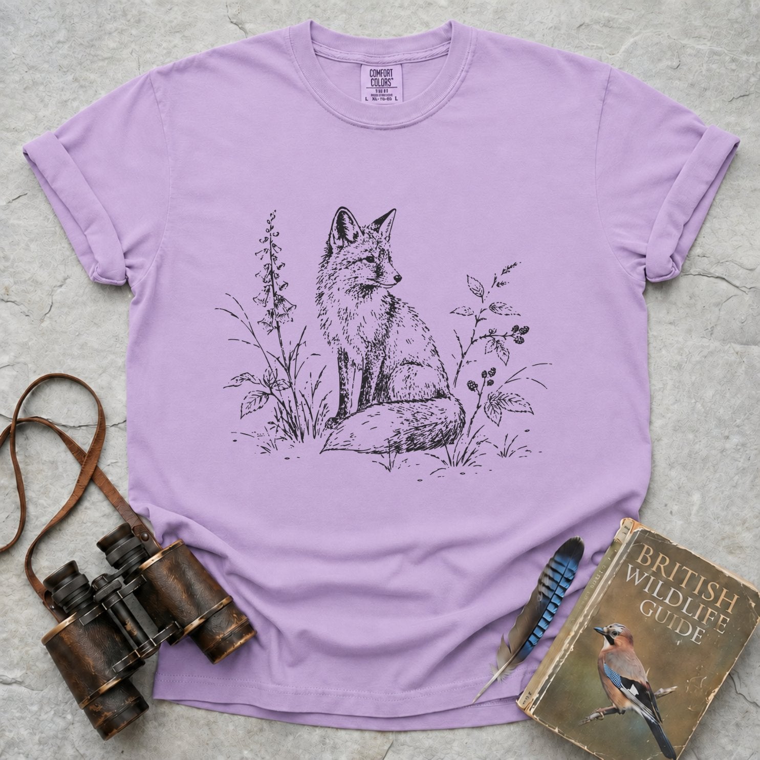Delicate Woodland Fox T-Shirt