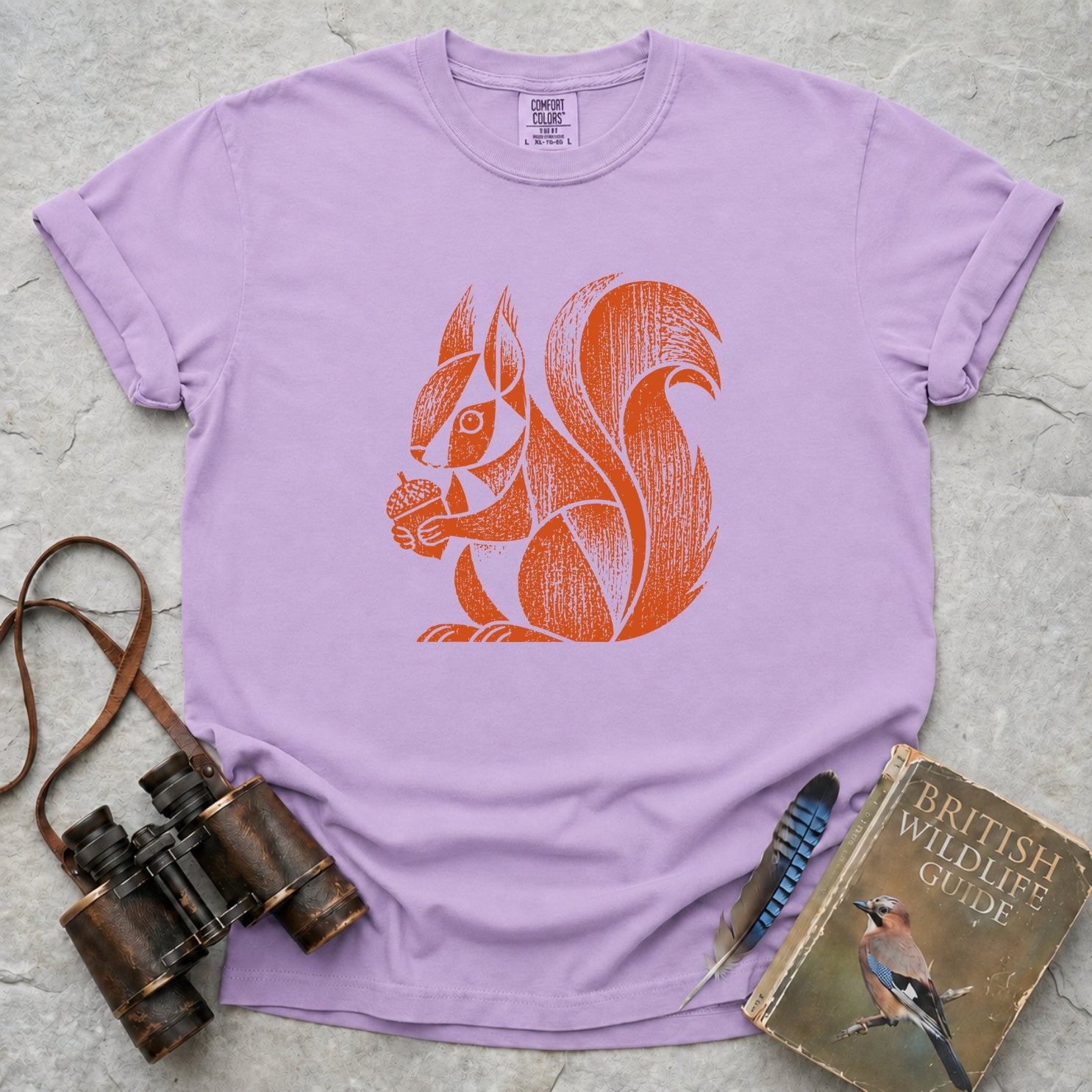 Rustic Acorn Squirrel T-Shirt