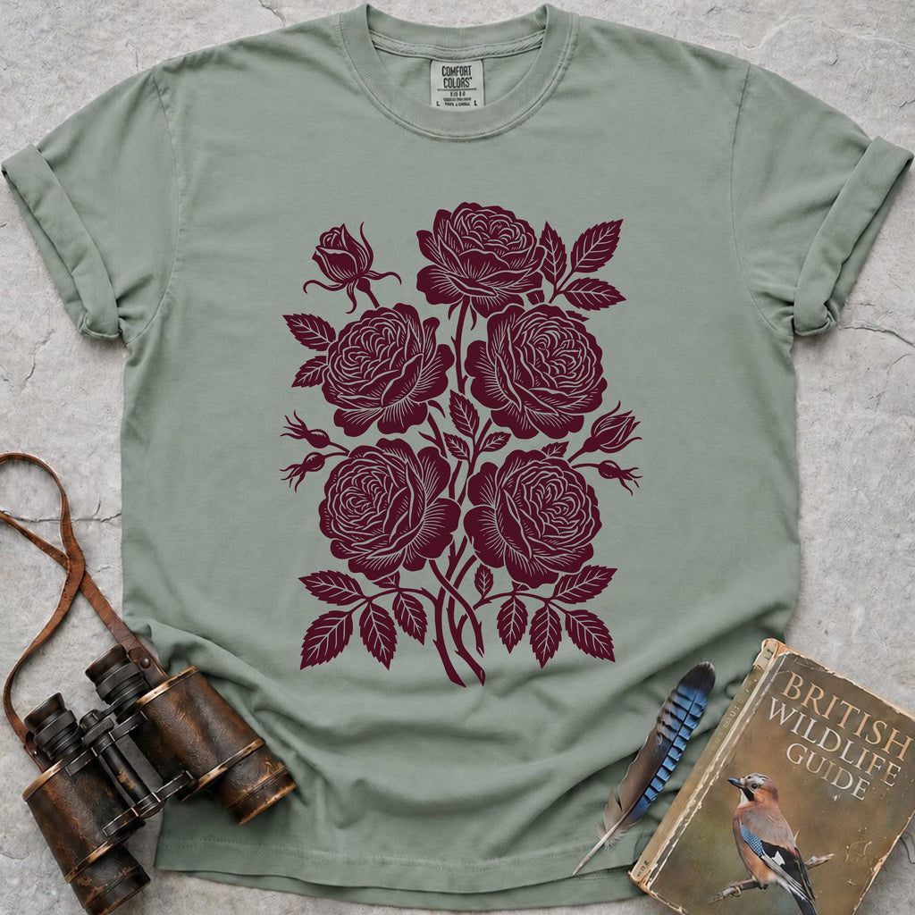 Ornate Roses T-Shirt — bay