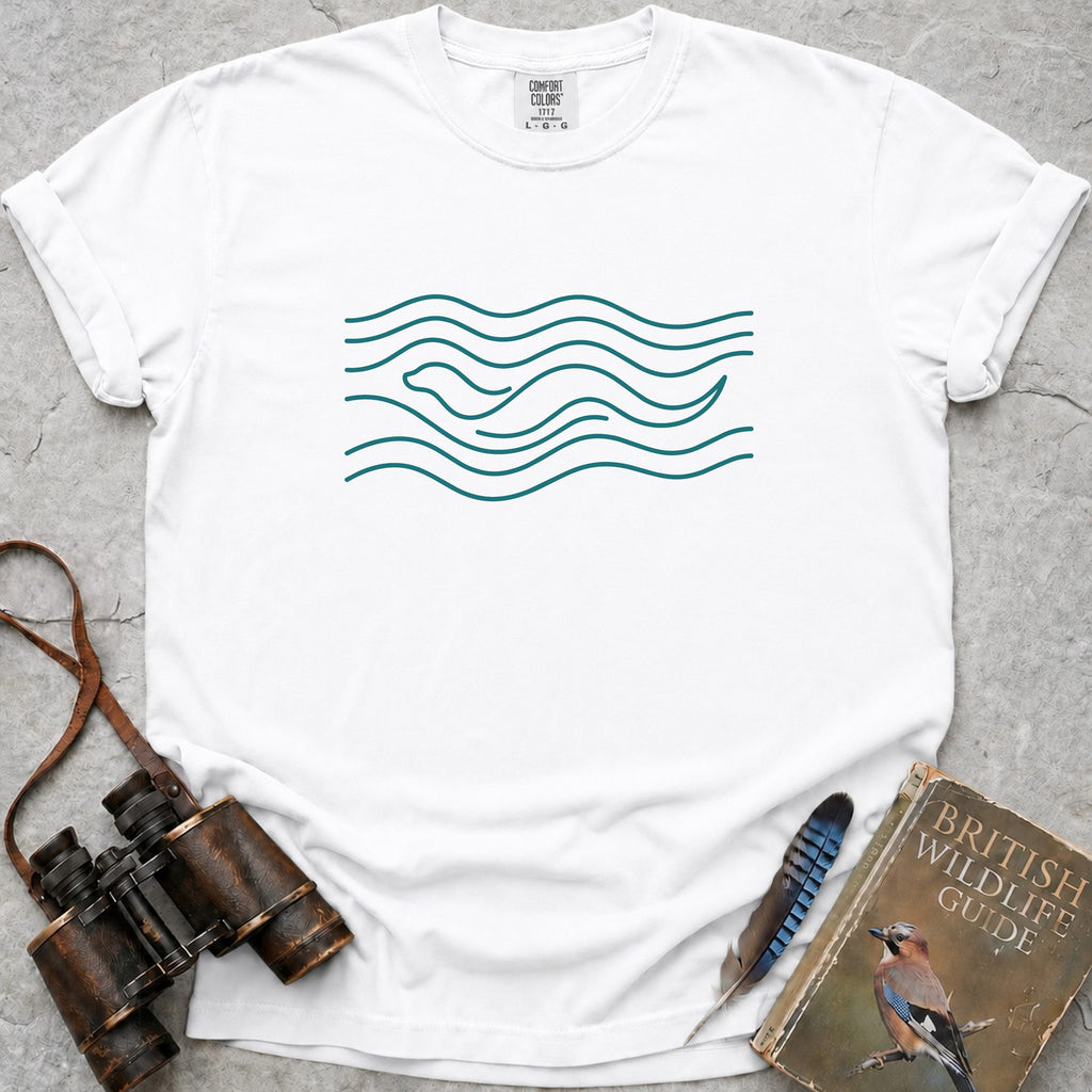 Otter Flow T-Shirt — white