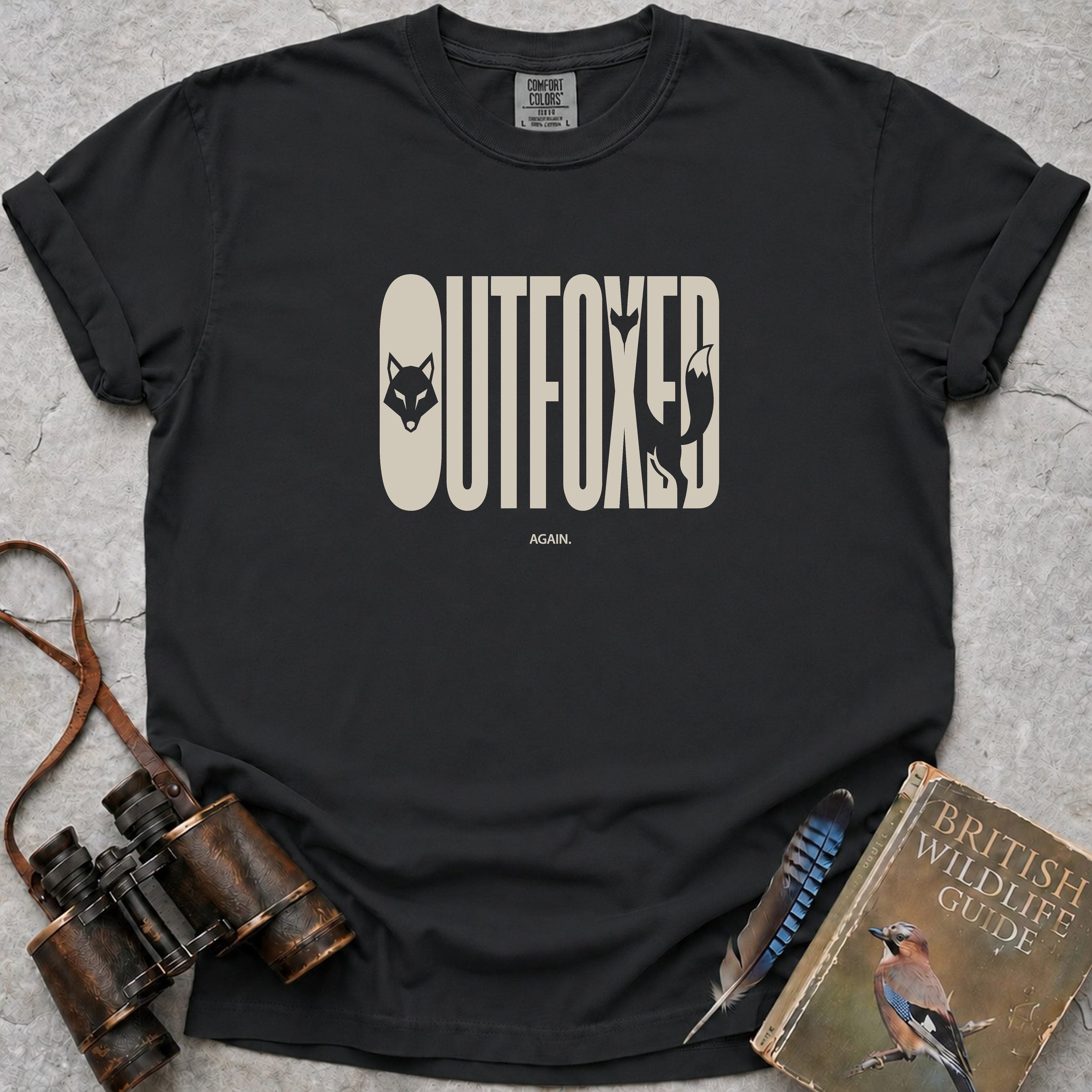 Outfoxed T-Shirt — black