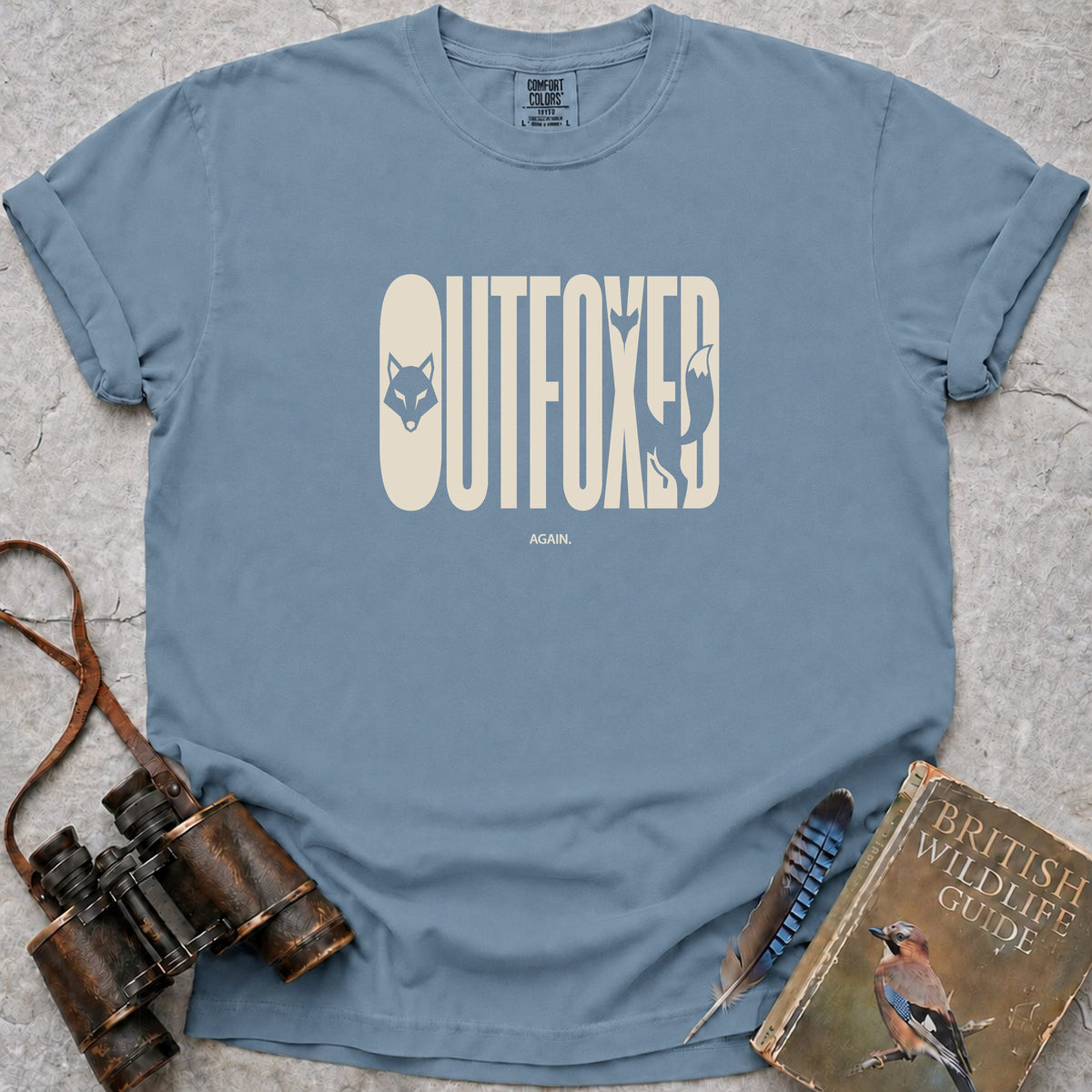outfoxed — ice blue