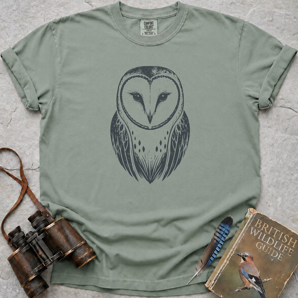 Owl Face T-Shirt — bay