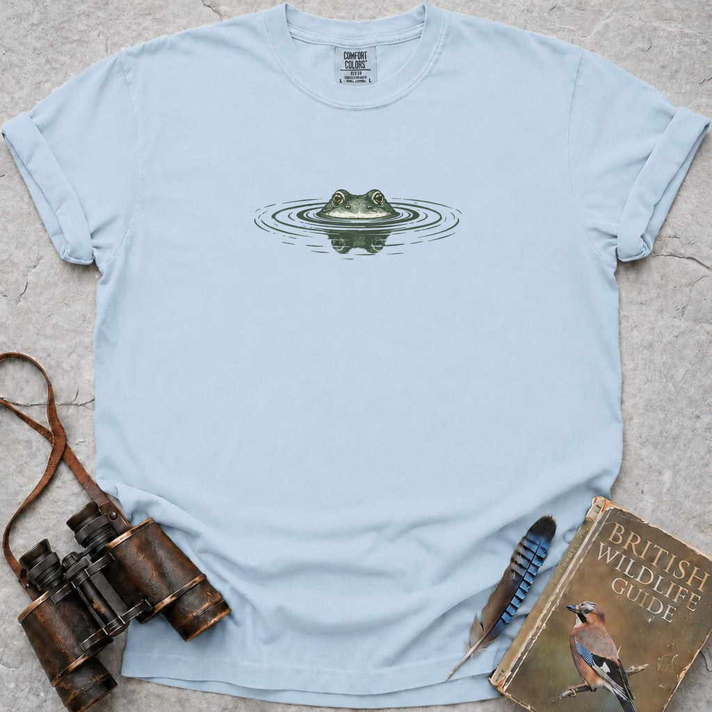 Peeping Frog T-Shirt — chambray