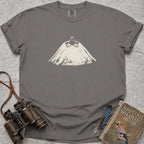 Peeping Mole T-Shirt — grey