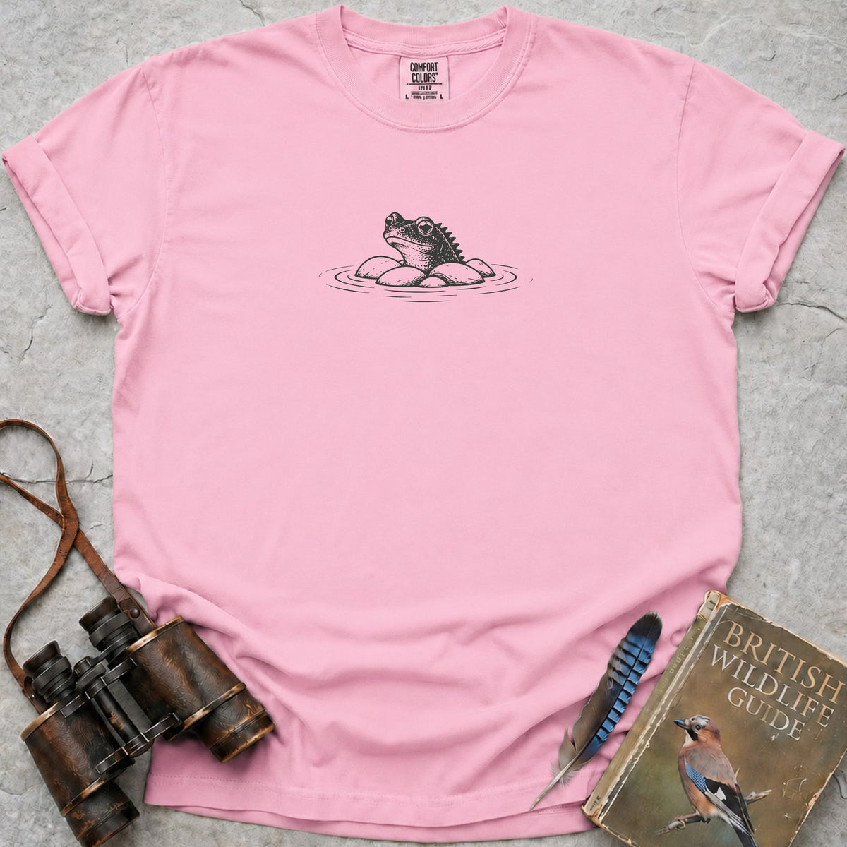 Peeping Newt T-Shirt — blossom