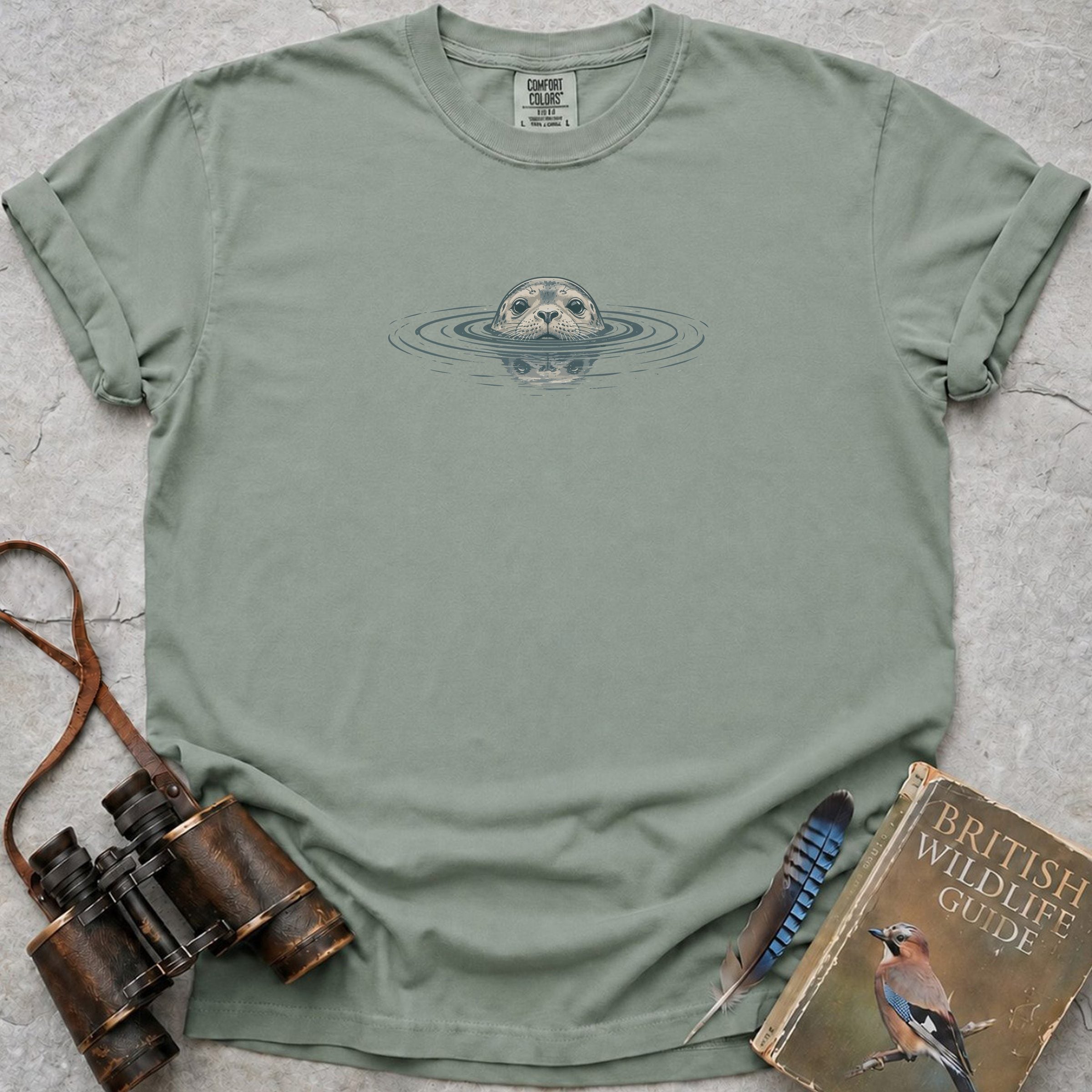 Peeping Seal T-Shirt — bay