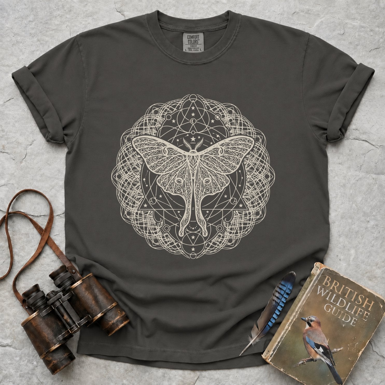 Moth Mandala T-Shirt
