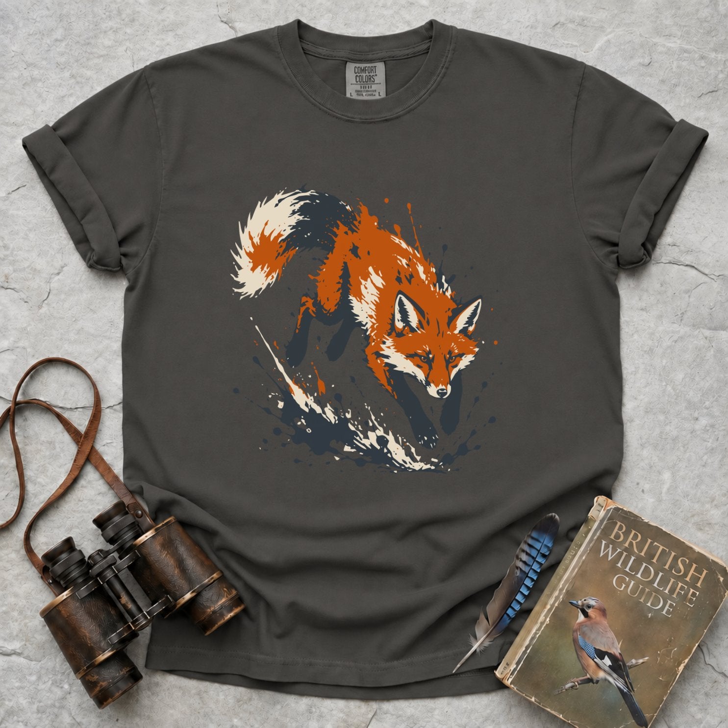 Splashing Fox T-Shirt