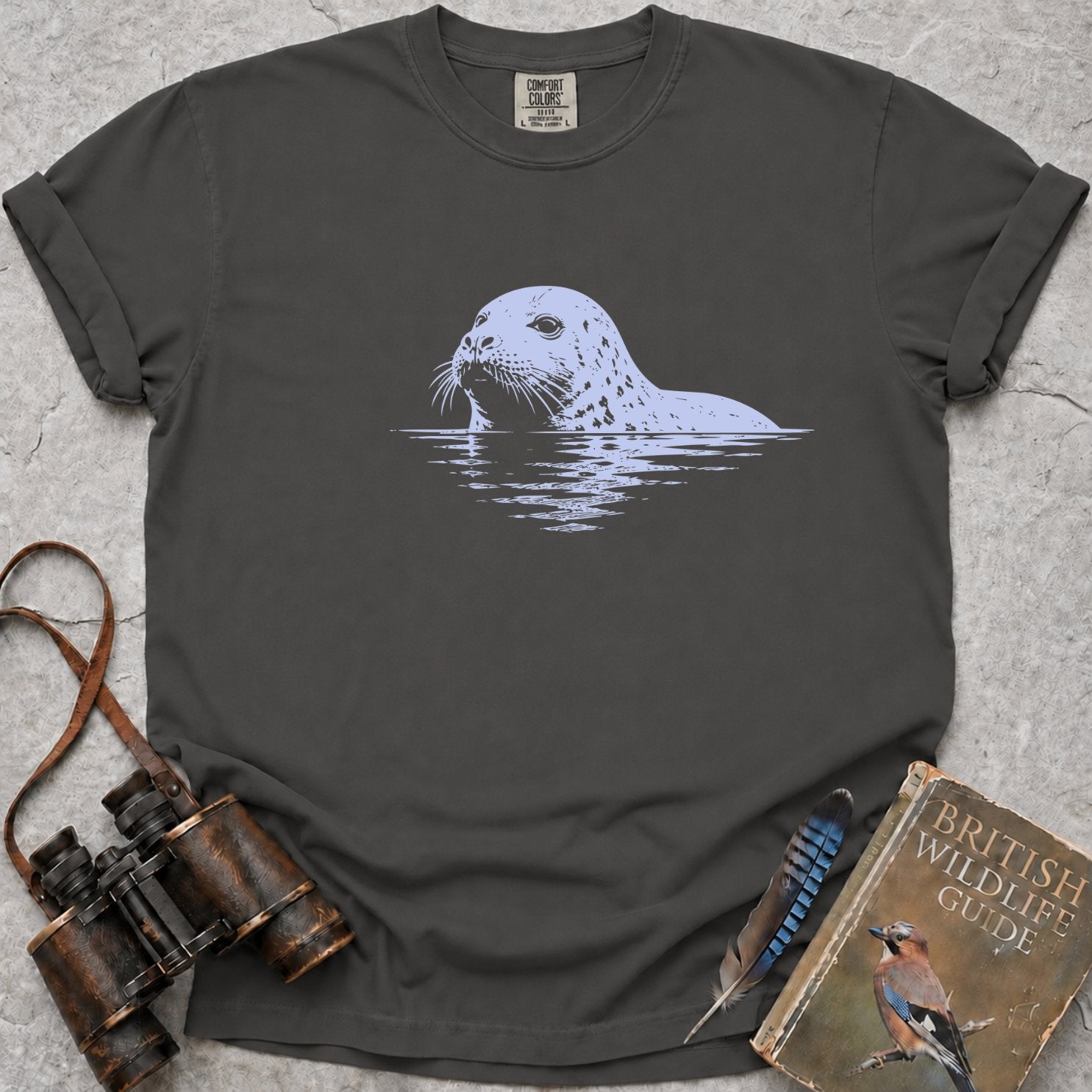 Salty Whiskered Seal T-Shirt